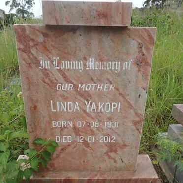 YAKOPI Linda 1931-2012
