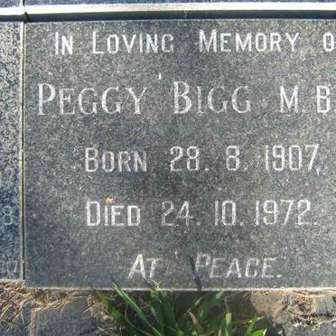 BIGG Peggy 1907-1972
