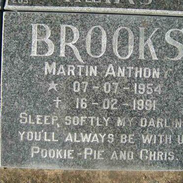 BROOKS Martin Anthony 1954-1991