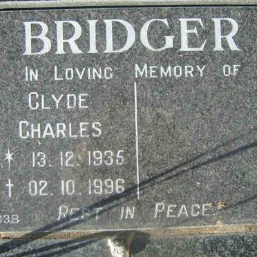 BRIDGER Clyde Charles 1935-1996