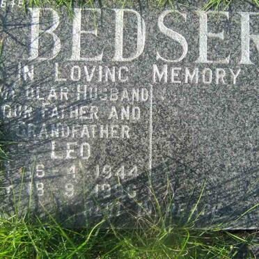 BEDSER Leo 1944-1996