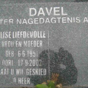 DAVEL Elise 1951-2002