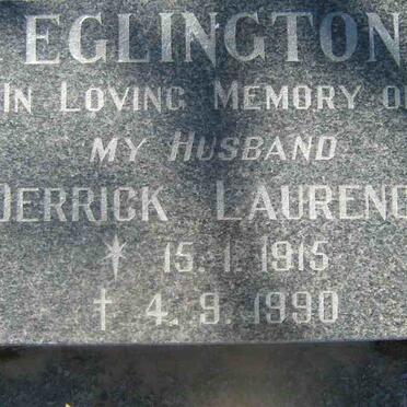 EGLINGTON Derrick Laurence 1915-1990