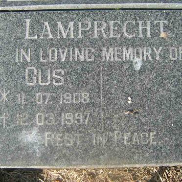 LAMPRECHT Gus 1908-1997