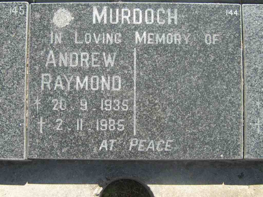 MURDOCH Andrew Raymond 1935-1985
