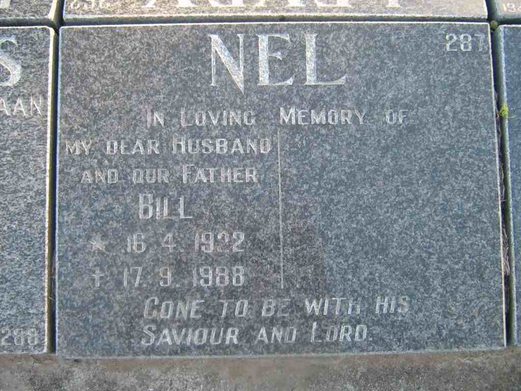 NEL Bill 1922-1988