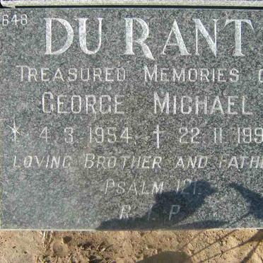 RANT George Michael, du 1954-1996