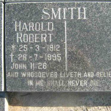 SMITH Harold Robert 1912-1995