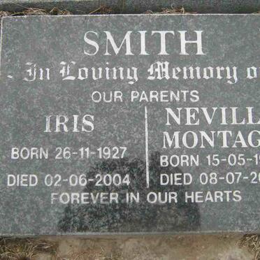 SMITH Neville Montagu 1929-2004 &amp; Iris 1927-2004