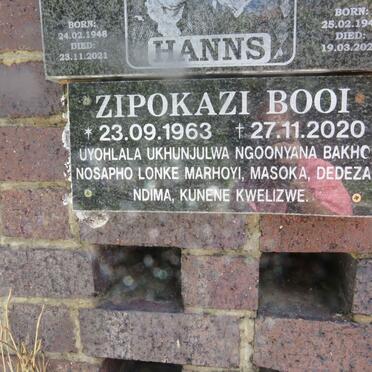 BOOI Zipokazi 1963-2020