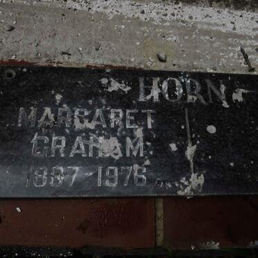 HORN Margaret Graham 1887-1976
