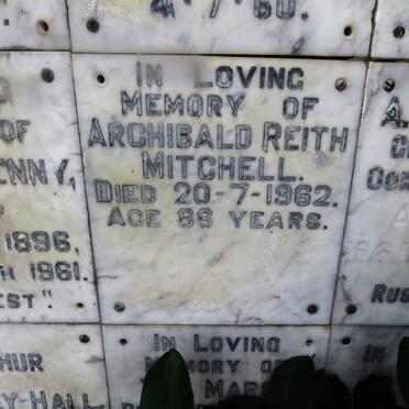 MITCHELL Archibald Reith -1962