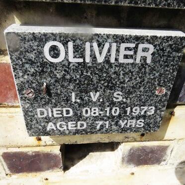 OLIVIER I.V.S. -1973