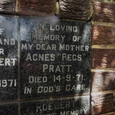 PRATT Agnes -1971