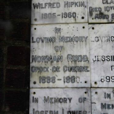 RUDD Norman 1888-1960