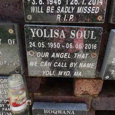 SOUL Yolisa 1950-2016