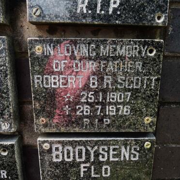 SCOTT Robert B.R. 1907-1976