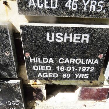 USHER Hilda Carolina -1972