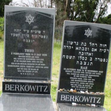 BERKOWITZ Theo -2010 &amp; Rae -2007