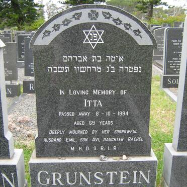 GRUNSTEIN Itta -1994 