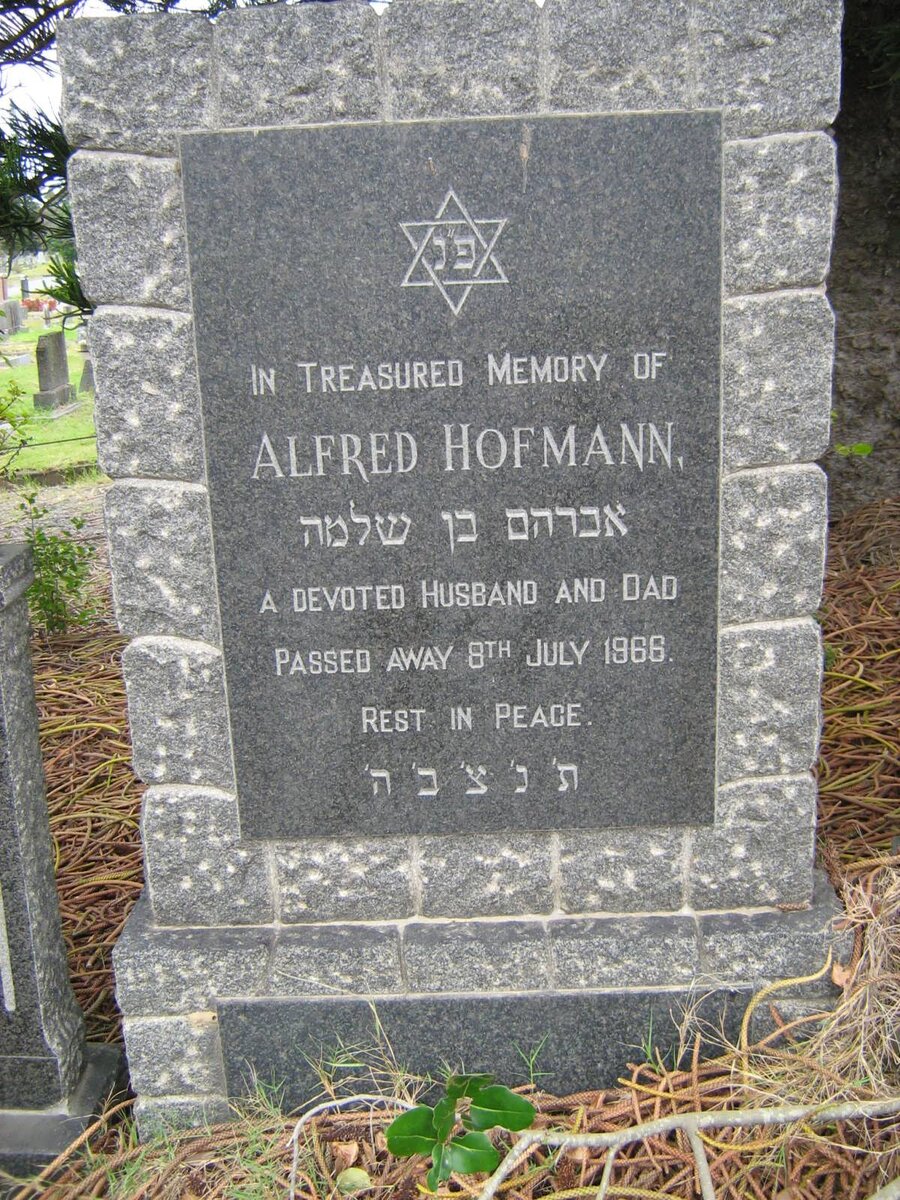 HOFMANN Alfred -1966
