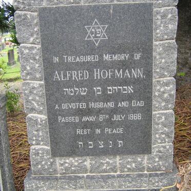 HOFMANN Alfred -1966