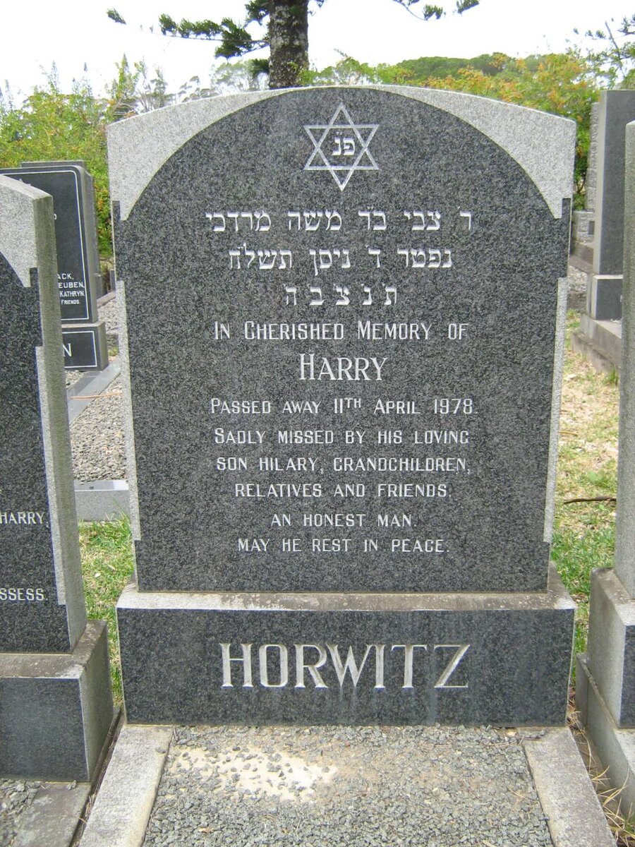 HORWITZ Harry -1978