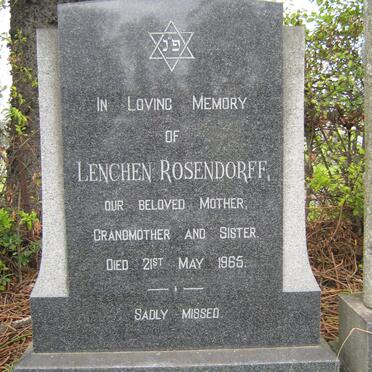 ROSENDORFF Lenchen -1965