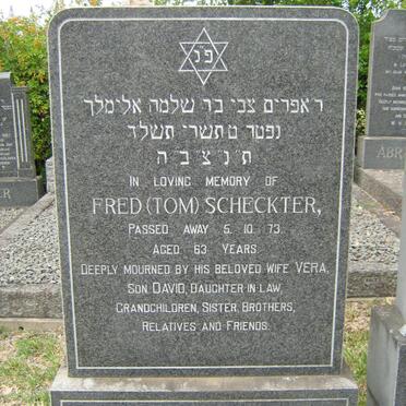 SCHECKTER Fred -1973 