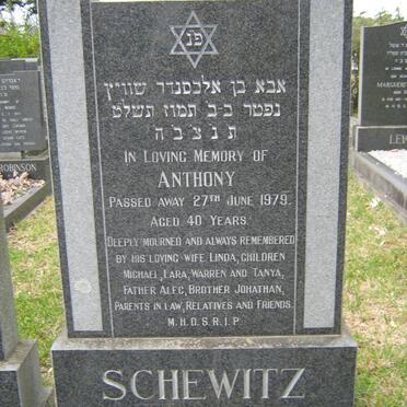 SCHEWITZ Anthony -1979 