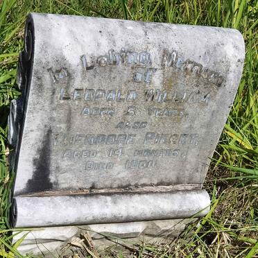 ? Leopold William -1900 :: ? Theodore P. -1900