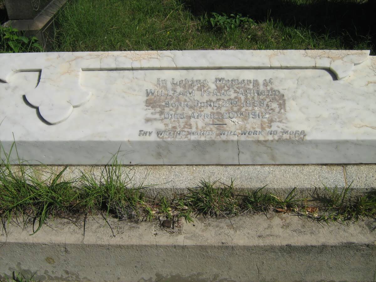 ARNOLD William Isaac 1859-1912