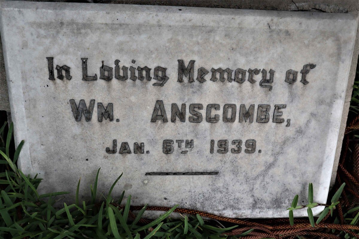 ANSCOMBE Wm. -1939
