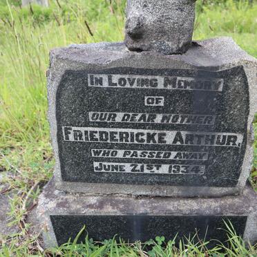 ARTHUR Friedericke -1934