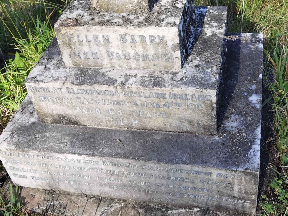 BARRY Ellen nee VAUGHAN -1901