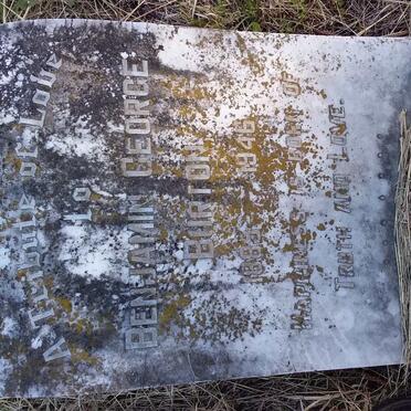 BURTON Benjamin George 1885-1946