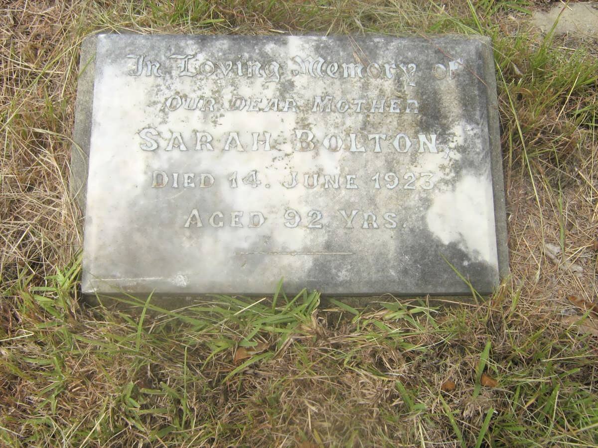 BOLTON Sarah -1923