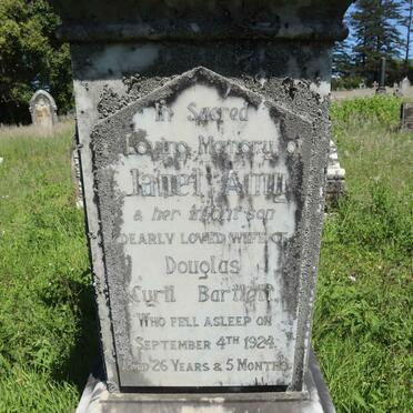 BARTLETT Janet Amy -1924