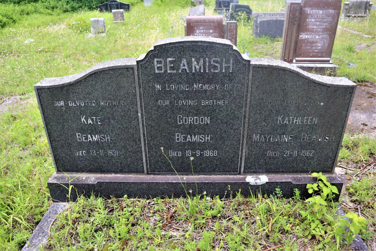 BEAMISH Kate -1931 :: BEAMISH Gordon -1968 :: BEAMISH Kathleen Maylaine -1962