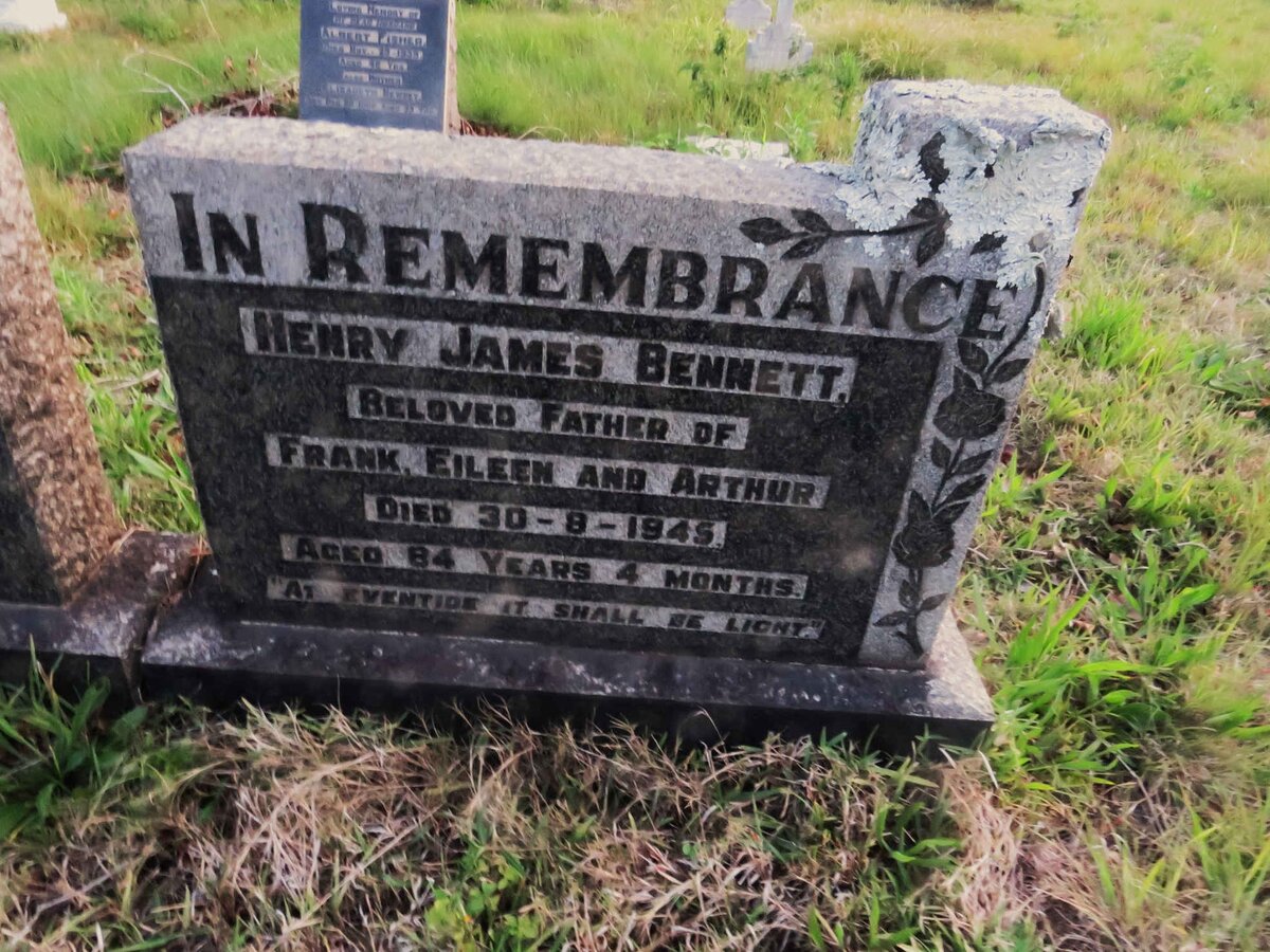 BENNETT Henry James -1945