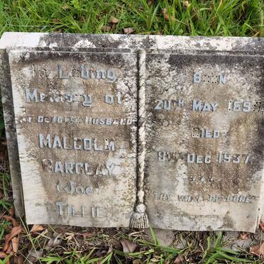 BARCLAY Malcolm 1895-1937