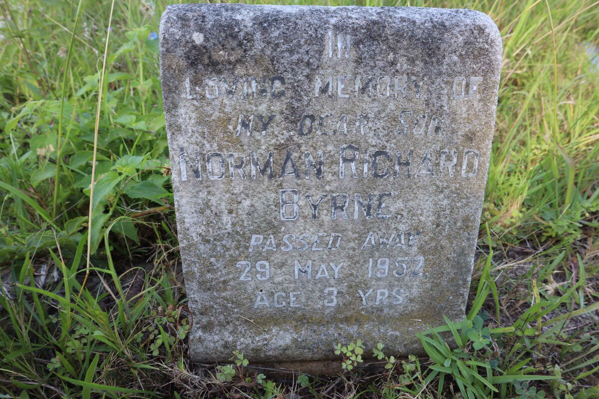 BYRNE Norman Richard -1952