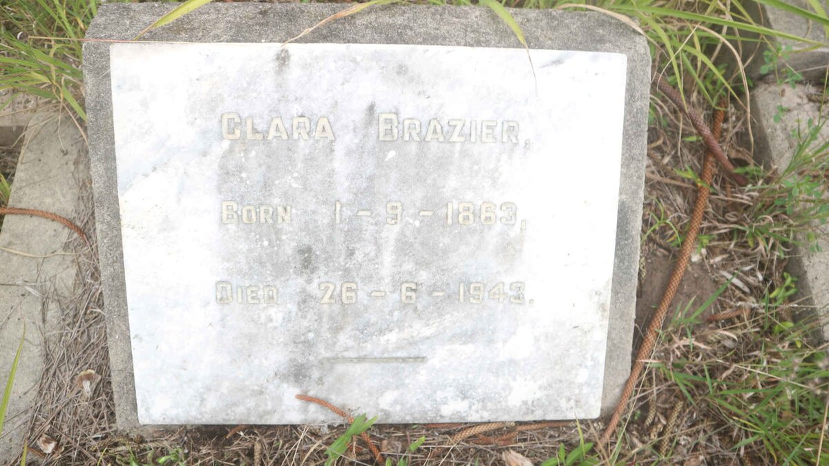 BRAZIER Clara 1863-1943