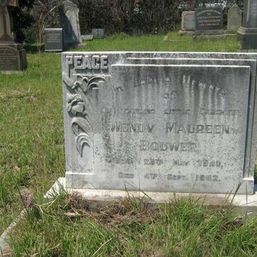 BOUWER Wendy Maureen 1940-1942