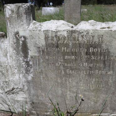 BOTHA Evelyn Mildred -1940 :: BOTHA Selina Elizabeth -194?