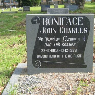BONIFACE John Charles 1905-1989