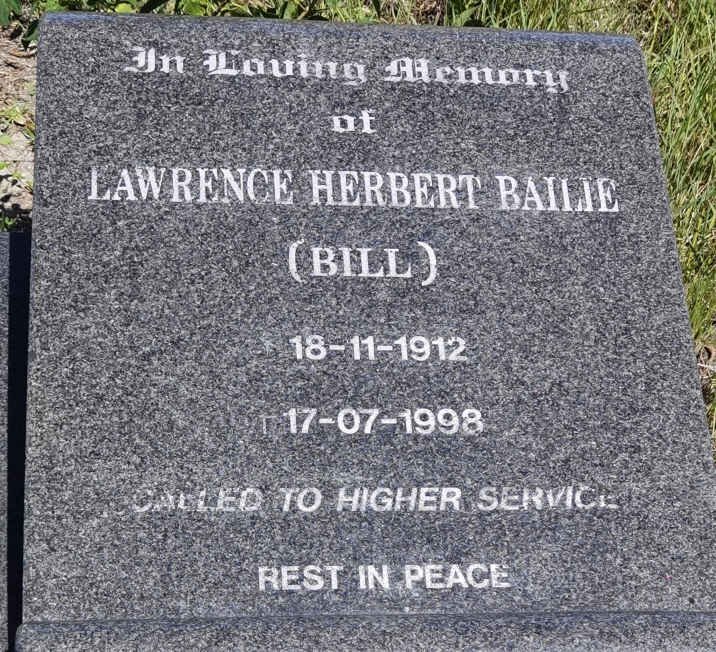 BAILIE Lawrence Herbert 1912-1998 _1