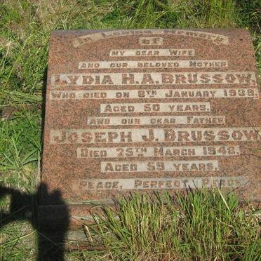 BRUSSOW Joseph J. -1948 &amp; Lydia H.A. -1939