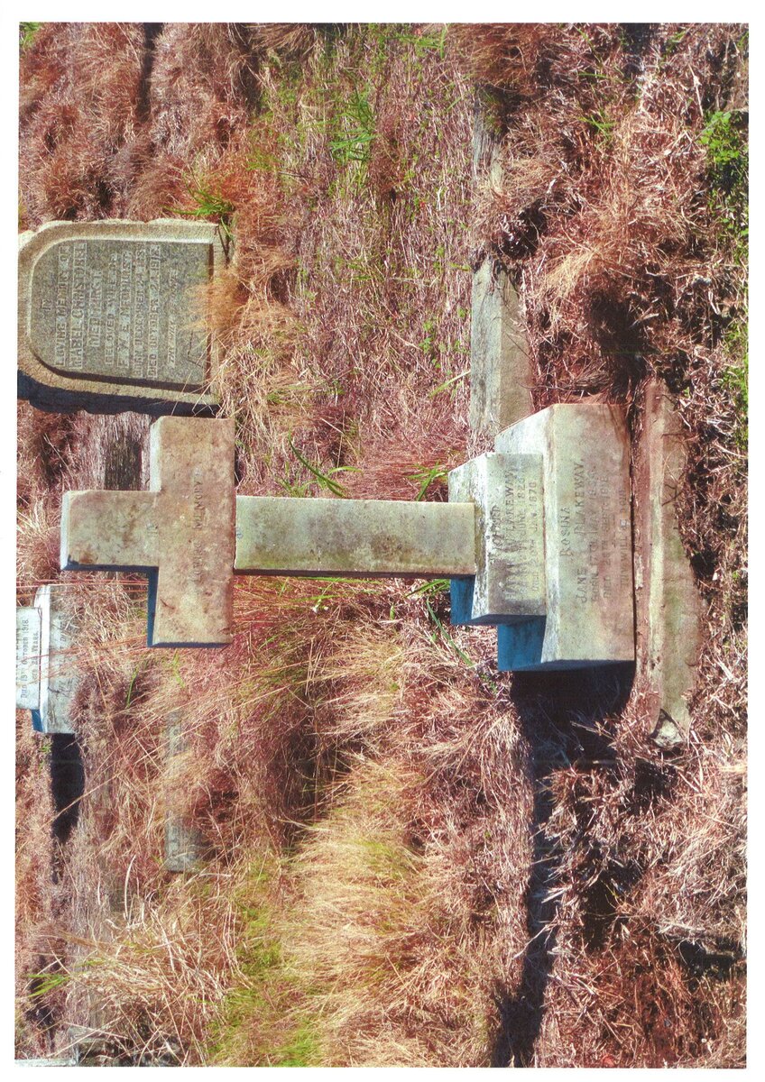 BLAKEWAY Richard Harais 1825-1870 &amp; Rosina Jane 1834-1918