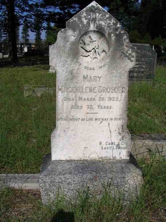 CROSOER Mary Magdalene -1922